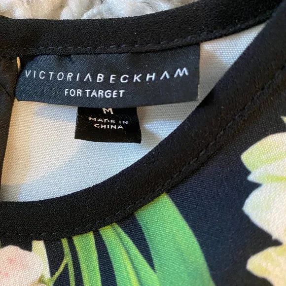NWT Victoria Beckham x Target English Floral Dress Size Medium - New - Picture 6 of 16